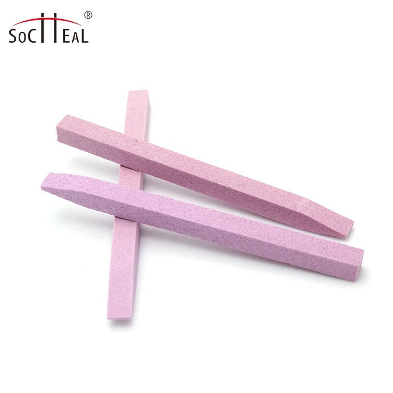 1 tk Kvartsist kivist küüneviilid Professionaalsed lihvimispuhverplokid V-kujuline küünekunsti lihvimine küünenaha eemaldaja maniküüri tööriistad