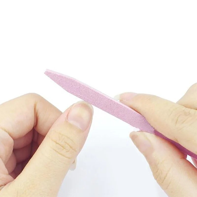 1 tk Kvartsist kivist küüneviilid Professionaalsed lihvimispuhverplokid V-kujuline küünekunsti lihvimine küünenaha eemaldaja maniküüri tööriistad