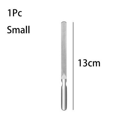 1/2 buc. Pilă profesională pentru unghii, bloc de lustruit din oțel inoxidabil, șlefuit pentru pila de unghii, accesorii pentru manichiură, instrumente, frumusețe artistică