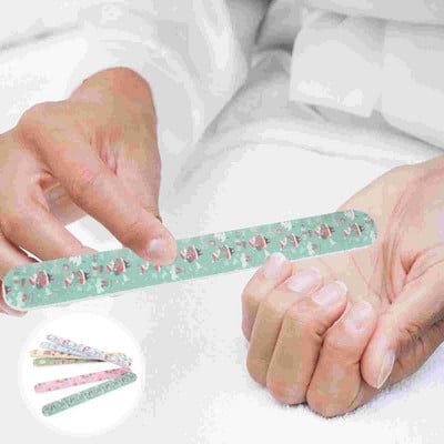 12 tk jõuluküüneviilid Grit mini akrüültööriistad maniküüri pediküüri puhverplokk