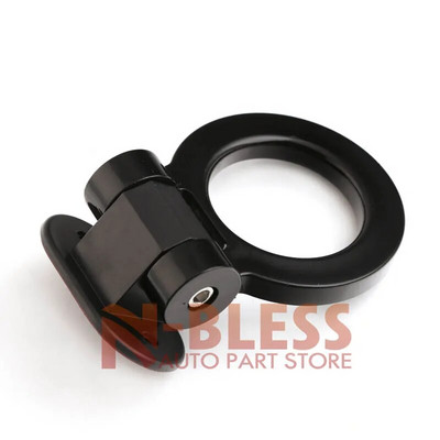 Sacīkšu universālā ABS bufera uzlīme rotā automašīnu Dummg Tralier Sakabes āķa komplekts Automašīnas modifikācijas apdare