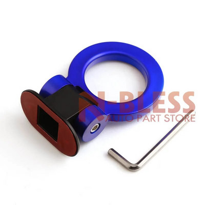 Sacīkšu universālā ABS bufera uzlīme rotā automašīnu Dummg Tralier Sakabes āķa komplekts Automašīnas modifikācijas apdare