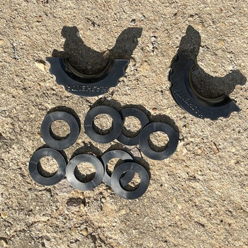 D-Ring Shackle Isolation Washer Kit Towing Shackles Προστατευτικό προφυλακτήρα D-Ring Shackle Isolator για 3/4, 5/8 ιντσών εκτός δρόμου