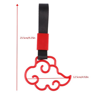 Nou 1buc Tren Autobuz Mâner Curea de mână Drift Charm Cureau Drift Auto Accesorii Car Styling mașină curele inimă cârlig de remorcare față