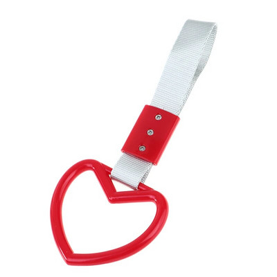 Nou 1buc Tren Autobuz Mâner Curea de mână Drift Charm Cureau Drift Auto Accesorii Car Styling mașină curele inimă cârlig de remorcare față
