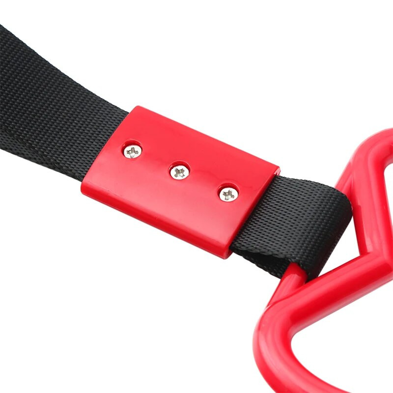 Nou 1buc Tren Autobuz Mâner Curea de mână Drift Charm Cureau Drift Auto Accesorii Car Styling mașină curele inimă cârlig de remorcare față