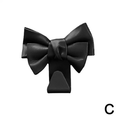 Automobilio sėdynės atlošo kablys Bowknot laikymo kabliukas PU odinis mados krepšys Daugiafunkcis kabliukas Įvairios nugaros kabliukas Vidaus priedai