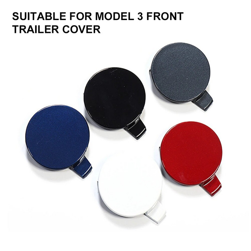 1 τεμ. Κάλυμμα γάντζου ρυμούλκησης μπροστινού προφυλακτήρα σε στυλ αυτοκινήτου για Tesla Model 3 Auto Trailer κοτσαδόρος Κάλυμμα βύσματος καλύμματα δέκτη Εξωτερικά αξεσουάρ