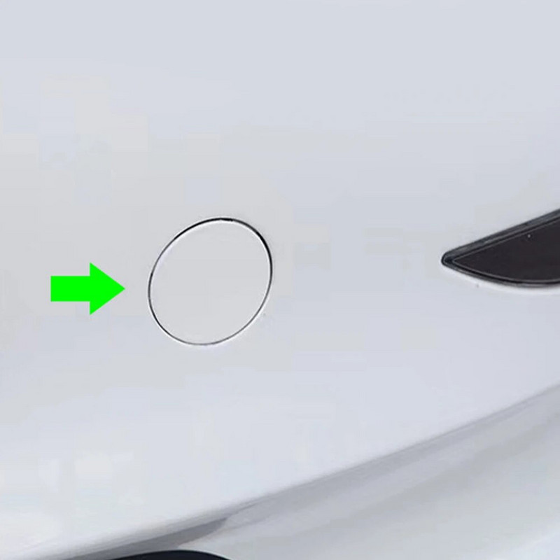 1 τεμ. Κάλυμμα γάντζου ρυμούλκησης μπροστινού προφυλακτήρα σε στυλ αυτοκινήτου για Tesla Model 3 Auto Trailer κοτσαδόρος Κάλυμμα βύσματος καλύμματα δέκτη Εξωτερικά αξεσουάρ