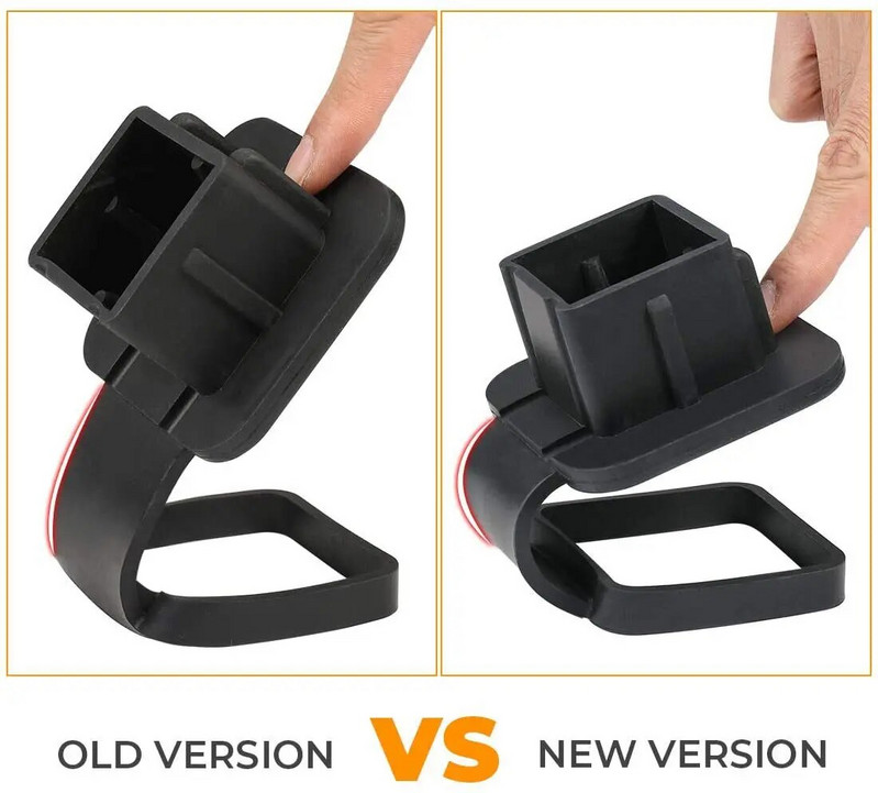 1 tk 1,5/2-tolline veokonksu kate Ford Jeep Chevrolet auto haagise haakekonksu vastuvõtja kate pistiku korgid kummist Toyota jaoks