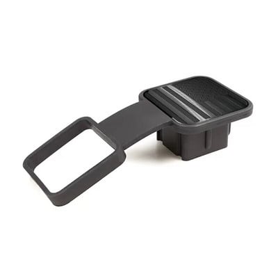 Autós csatlakozó fedél horog pordugó négyszögletes szájú védőburkolat 2 hüvelykes vevőegységekhez Vonóhorog gumi burkolatok