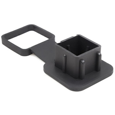 Autós csatlakozó fedél horog pordugó négyszögletes szájú védőburkolat 2 hüvelykes vevőegységekhez Vonóhorog gumi burkolatok