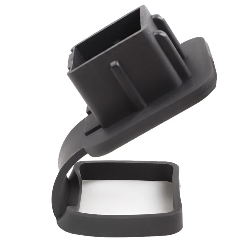 Autós csatlakozó fedél horog pordugó négyszögletes szájú védőburkolat 2 hüvelykes vevőegységekhez Vonóhorog gumi burkolatok