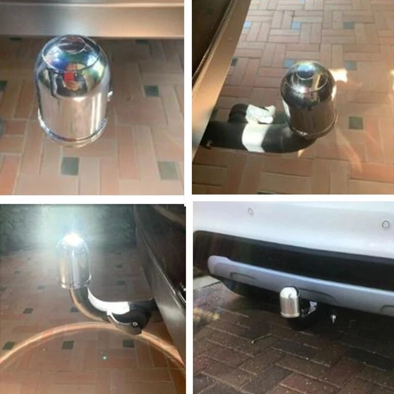 Auto haagise kuulkork Kaitsekate Plastikust kroomitud klamber Autotarvikud Haakekonksu Kuul Haakekonks Haakekonksu kate