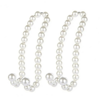 Auto tagaistme konks valge pärl riidepuu Autokonks poolavatud disain auto konks roostevabast terasest autoistme peatoe konksud auto lisavarustus