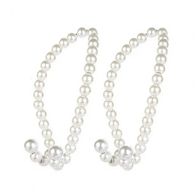 Auto tagaistme konks valge pärl riidepuu Autokonks poolavatud disain auto konks roostevabast terasest autoistme peatoe konksud auto lisavarustus