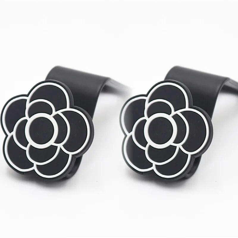 2PCS Kuka za autosjedalicu Kamelija Vješalica Organizator Kuke Ručne torbice Maske Podatkovni kabeli Držač za pohranu Kvapa Univerzalni dodaci za automobil