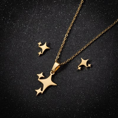 2023-as új női Chocker arany/ezüst színű lánc Meteor Star Choker nyaklánc ékszer Collana Kolye Bijoux Collares Mujer Collier