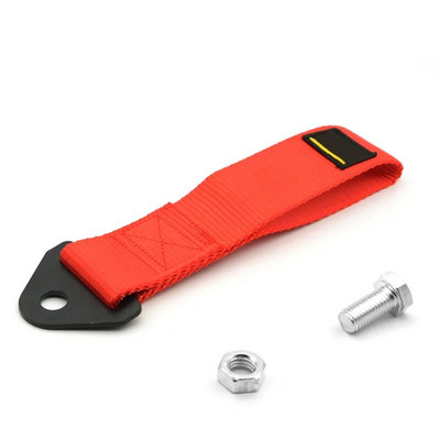 Pukseerimisrihm universaalne kvaliteetne võidusõiduauto pukseerimisrihm / köied / konks / veokonksud Logoga