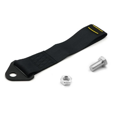 Pukseerimisrihm universaalne kvaliteetne võidusõiduauto pukseerimisrihm / köied / konks / veokonksud Logoga