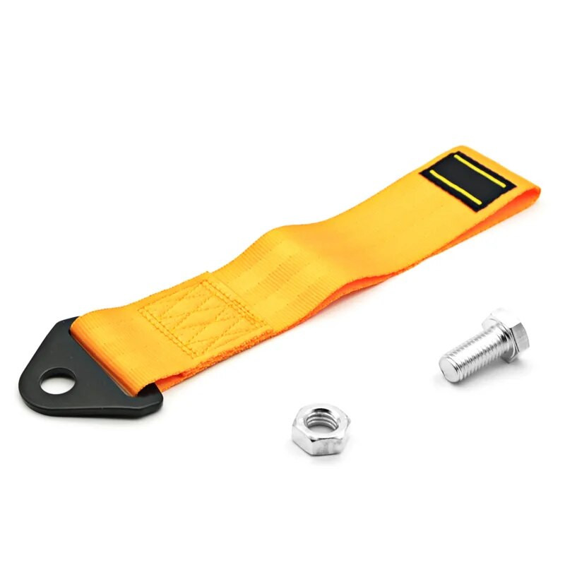 Pukseerimisrihm universaalne kvaliteetne võidusõiduauto pukseerimisrihm / köied / konks / veokonksud Logoga