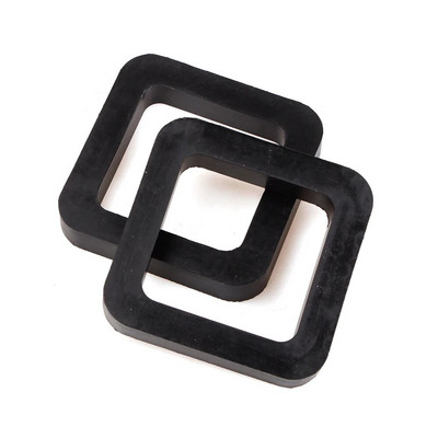 RASTP-2Pcs 2" γάντζος ρυμούλκησης σιγαστήρας προφυλακτήρας ανάρτησης δέκτης εξάλειψης θορύβου Σιγαστήρα μαξιλαράκι κοτσαδόρου προφυλακτήρας ελαστικό μαξιλαράκι RS-TUR010