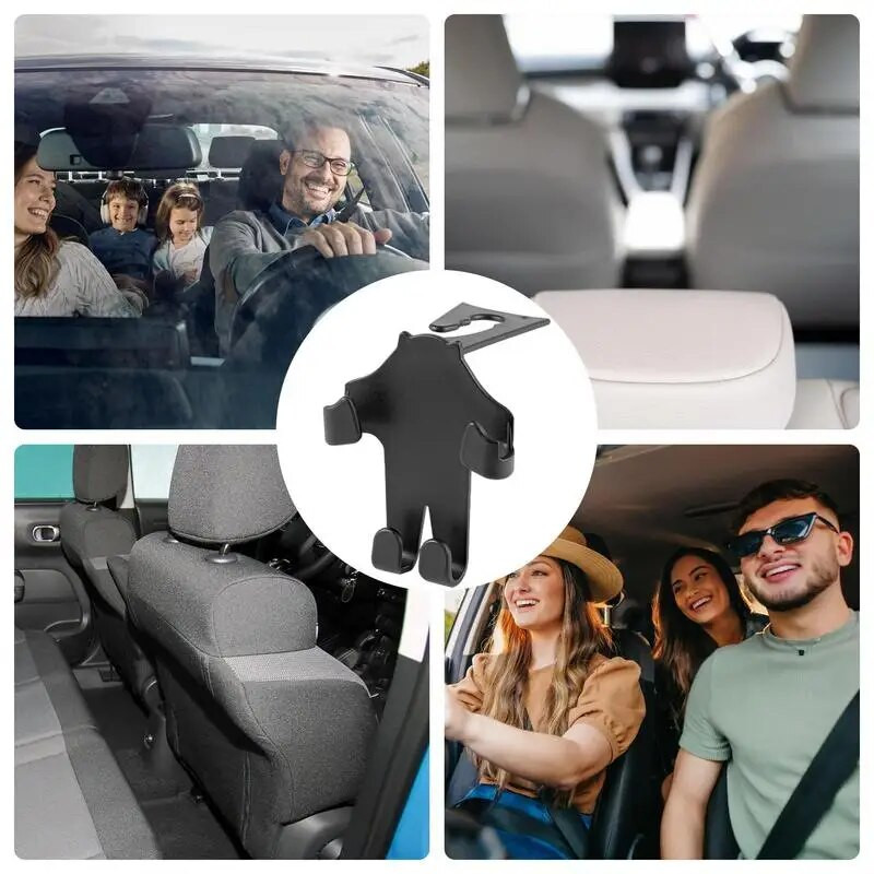 Γάντζοι καθισμάτων αυτοκινήτου Γάντζος προσκέφαλου αυτοκινήτου με θήκη τηλεφώνου πίσω κάθισμα Car Organizer 2 σε 1 Αυτοκίνητο Αυτοκίνητο Πίσω Κάθισμα Προσκέφαλο Κινητό τηλέφωνο