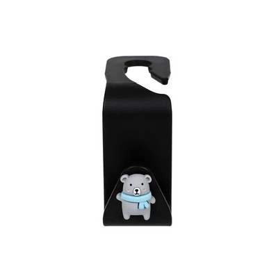 2 τμχ Κάθισμα αυτοκινήτου Χαριτωμένος γάντζος Auto Fastener Σχήμα λουλουδιών φιόγκος Εσωτερικό τσάντα αποθήκευσης με στυλ αυτοκινήτου για γυναίκες Δώρο για κορίτσια Αξεσουάρ αυτοκινήτου