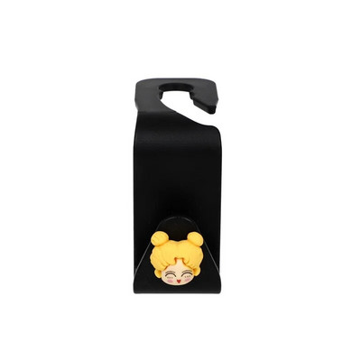 2 τμχ Κάθισμα αυτοκινήτου Χαριτωμένος γάντζος Auto Fastener Σχήμα λουλουδιών φιόγκος Εσωτερικό τσάντα αποθήκευσης με στυλ αυτοκινήτου για γυναίκες Δώρο για κορίτσια Αξεσουάρ αυτοκινήτου