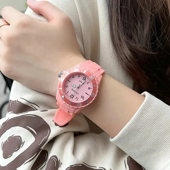 Ψηφιακό ρολόι Candy Couple Quartz Μόδα φρέσκα γυναικεία ρολόγια Αθλητικό ηλεκτρονικό ρολόι χειρός Ρολόγια χειρός Reloj Mujer