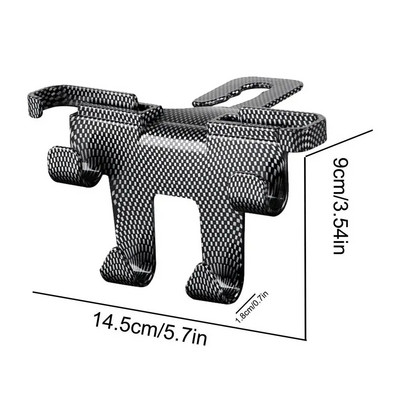 visokokvalitetna kuka za automobilsko sjedalo, prijenosni naslon za glavu, držač za telefon, nosač za auto sjedalo, kuka za vješalicu za sva vozila