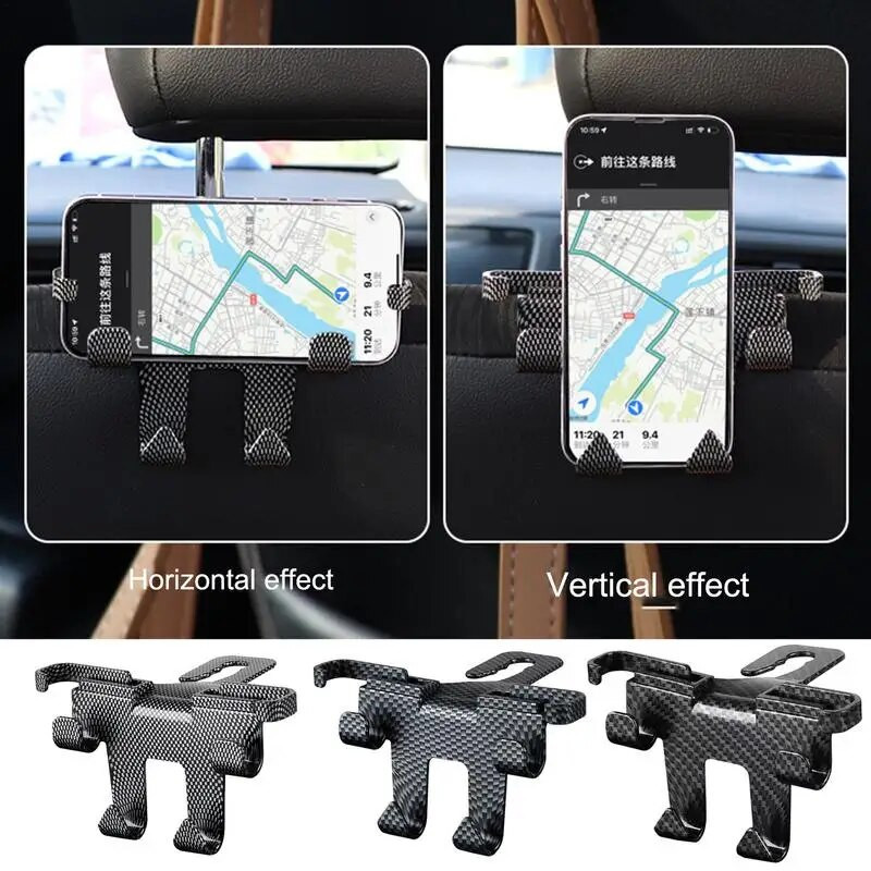 visokokvalitetna kuka za automobilsko sjedalo, prijenosni naslon za glavu, držač za telefon, nosač za auto sjedalo, kuka za vješalicu za sva vozila