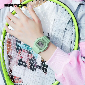 SANDA Luxury γυναικείο αθλητικό ρολόι Αδιάβροχο Week Date Γυναικείο ρολόι χειρός Γυναικεία μόδα Casual γυναικεία ρολόγια για δώρο