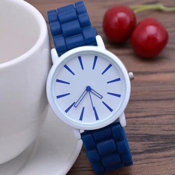 UTHAI CE76 Ултратънък силиконов часовник Женски студентски часовник Jelly Quartz Дамски часовник