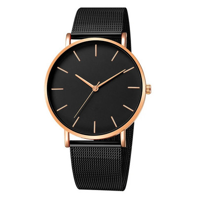 Γυναικείο ρολόι Rose Gold Montre Femme 2023 Mesh Belt Ultra-thin Fashion Relojes Para Mujer Πολυτελή ρολόγια καρπού Reloj Muje