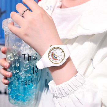 TPW Пълен размер 40 мм дамски часовник с гумена каишка, подходящ за кожата