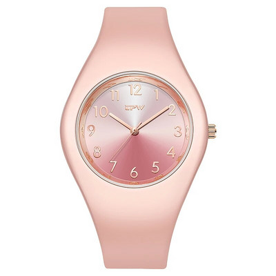 Ceas TPW de 40 mm, curea din cauciuc pentru femei, prietenoasă cu pielea