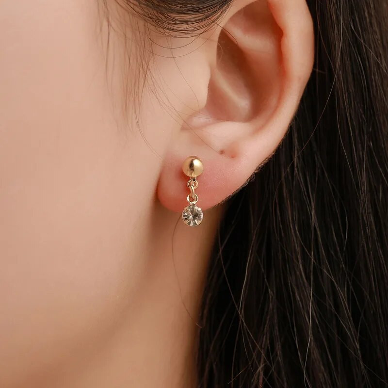 Peen romantiline lilla tsirkoonist armastuse südame ripats kaelakee kõrvarõngaste komplekt naistele võluv banketi ehted, naiste kingitus