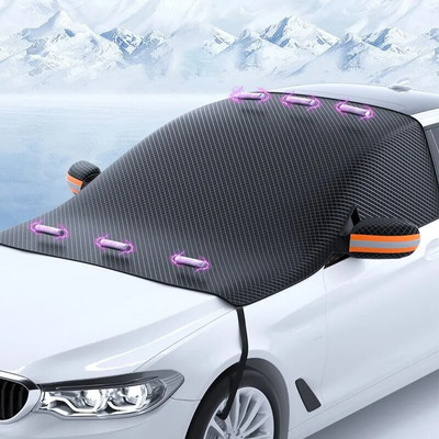 Magnetiline auto esiklaasi kate auto päikesevari tuuleklaas lume päikesevari veekindlad väliskatted autotarvikud