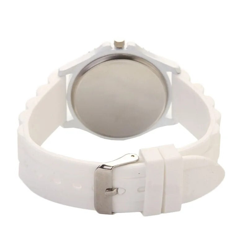 Γυναικεία Μόδα Ρολόγια Χαλαζίας Rhinestone Κορίτσια Καλοκαιρινό λουράκι σιλικόνης Ζελέ Έγχρωμο Ρολόι Εφηβικά Απλά Casual Αθλητικά Ρολόγια