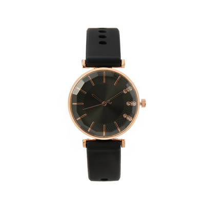 Luksuslikud naiste käekellad Rhinestone'iga kaetud silikoonrihmaga, lihtsa temperamendiga naiste käekell kvartskell naistele kell