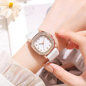 Jaunums Sieviešu kleita Pulkstenis Candy Color Silikona siksniņa Lovely Lady Girls Dāvanas Pulkstenis Ikdienas kvarca rokas pulkstenis Relogio Feminino