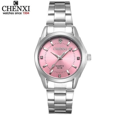 6 boja CHENXI Brand Watch Luksuzni ženski casual satovi Vodootporni sat Ženska modna haljina Rhinestone Ručni sat CX021B