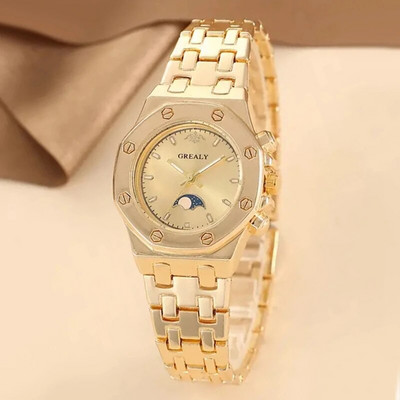 Uus mood naiste käekellad Luksuslik kvartskell vabaaja naiste käekell Roheline lihtne naiste käekell Relogio Feminino Reloj Mujer