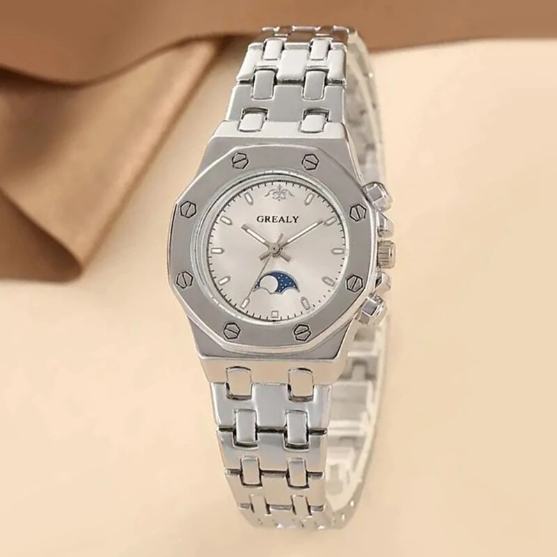 Uus mood naiste käekellad Luksuslik kvartskell vabaaja naiste käekell Roheline lihtne naiste käekell Relogio Feminino Reloj Mujer