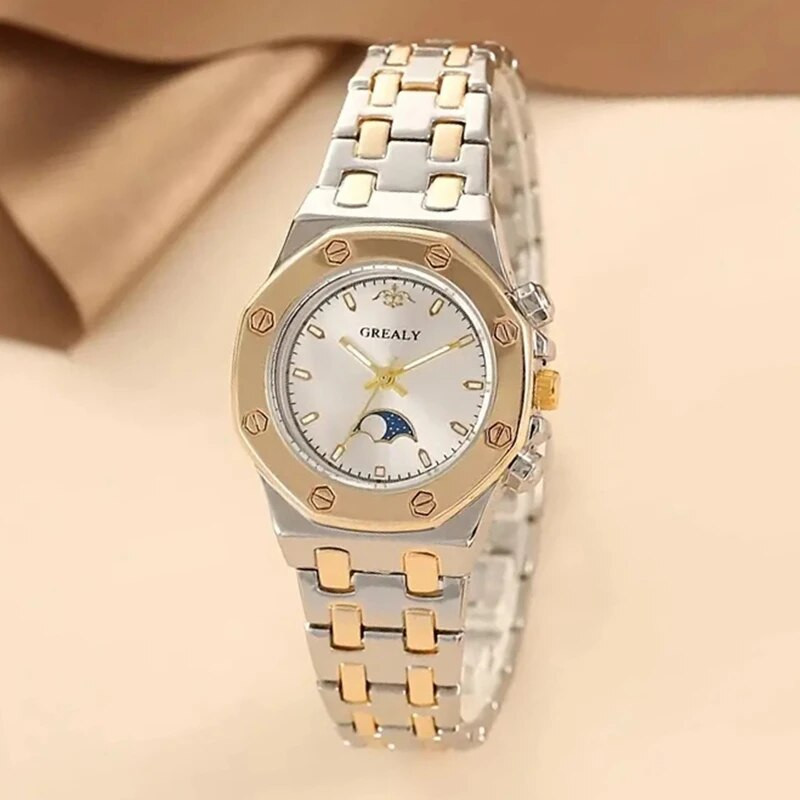Uus mood naiste käekellad Luksuslik kvartskell vabaaja naiste käekell Roheline lihtne naiste käekell Relogio Feminino Reloj Mujer