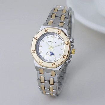 2022 Класически часовници с шестоъгълна стоманена лента за жени Дамски модни ежедневни кварцови ръчни часовници за дами за подарък