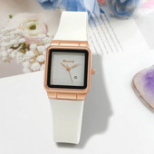 Ρολόι υψηλής ποιότητας Γυναικεία Μόδα Ρολόγια Τετράγωνο καντράν Γυναικεία ρολόγια χειρός Quartz Ρολόι Δώρο Reloj Mujer