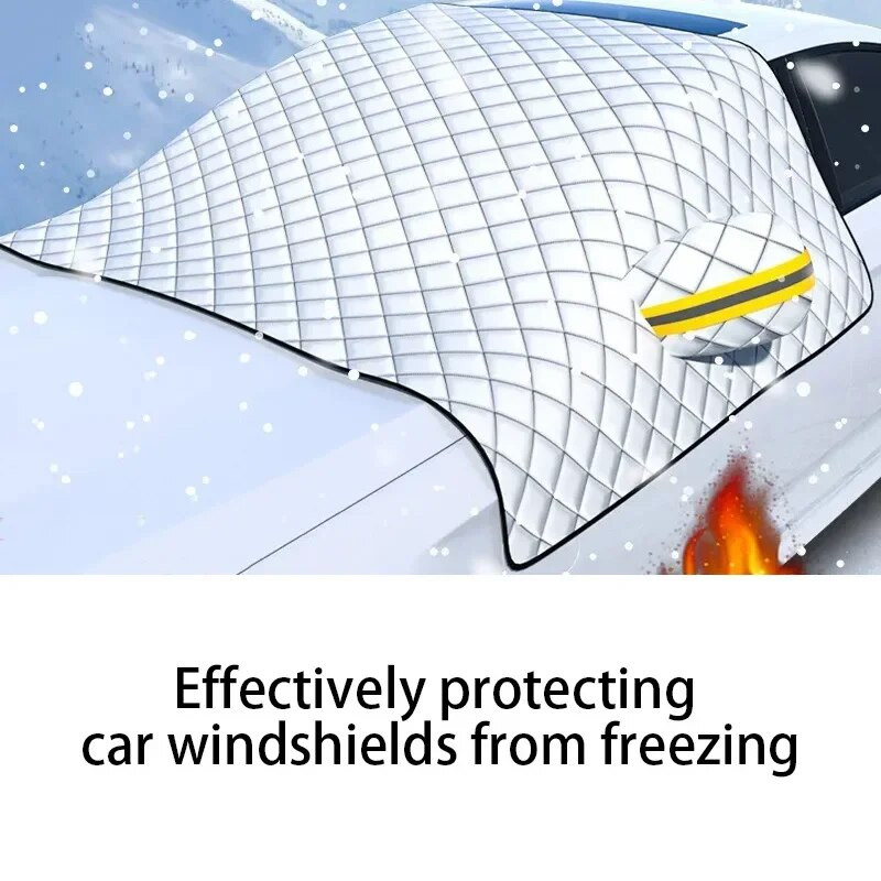 Auto lumekaitse Talvine auto esiklaasi kate tuuleklaas päikesevarjud universaalne auto lumevastane jääkaitse