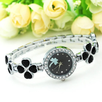 Дамски часовник Нов часовник за жени Модни леки луксозни квадратни диамантени кварцови часовници Часовник Дамска златна гривна от неръждаема стомана